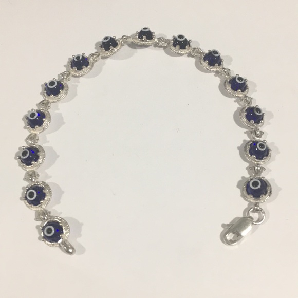 Jewelry - Silver 925 Greek Eye Hamsa  Bracelet